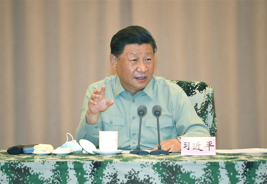 CHINA-ANHUI-XI JINPING-FLOOD CONTROL (CN)