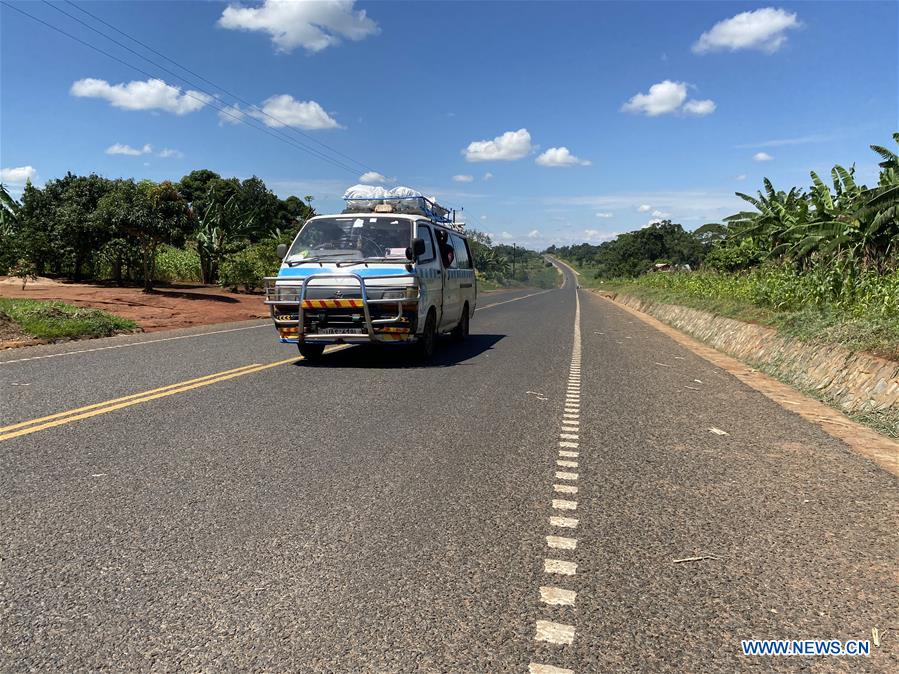 UGANDA-CHINESE-CONSTRUCTED ROAD-LAUNCH